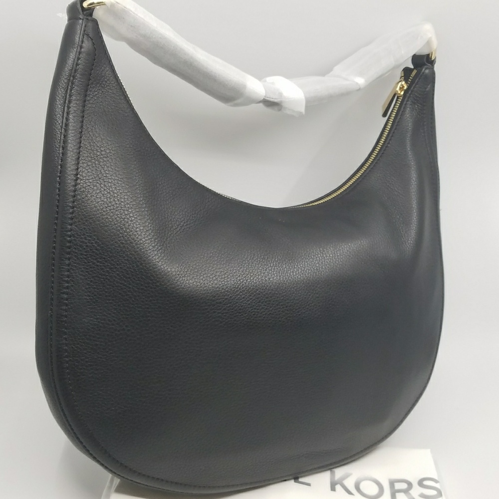 Michael Kors Lydia/Large Hobo/Black - Picture 2 of 7